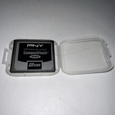 PNY Optima Pro UDMA 2GB Extreme High-Speed CompactFlash Memory Card - Image 1 of 3