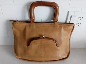 BOLSO KISSLOCK VINTAGE COACH NYC BOLSO DE CUERO RARO ***LEE LA DESCRIPCIÓN A CONTINUACIÓN*** - Imagen 1 de 24