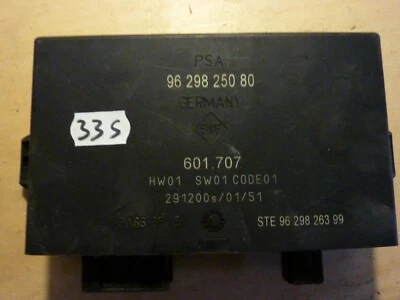 Peugeot 607 2001 2.2hdi Parking (PDC) control unit 9629825080 601707 33S Foto 1 de 2