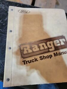 Ford Truck Shop Factory Manual  1984 Ranger Bronco II Original
