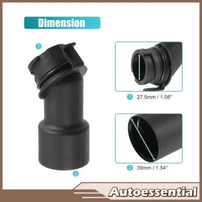 Tubo de llenado de aceite de motor negro para Ford F150 F250 F350 F450 2004-2018 3L3Z6763DA Foto 1 de 4