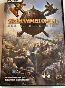 WARHAMMER ONLINE AGE OF RECKONING - PC DVD ROM GAME - GOOD COND - COMPLETE - Picture 1 of 5
