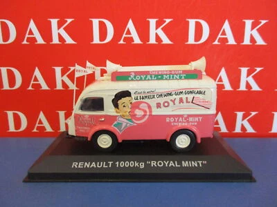 Die cast 1/43 Modellino Furgone Pubblicitario Renault 1000Kg Royal Mint - Immagine 1 di 4