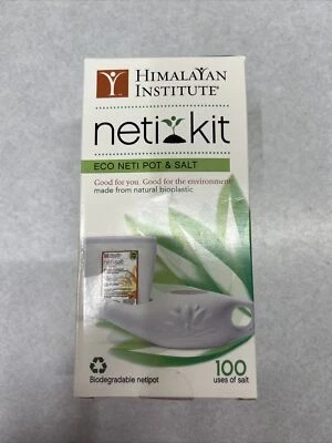 Kit de olla y sal Neti del Instituto Himalaya Foto 1 de 4
