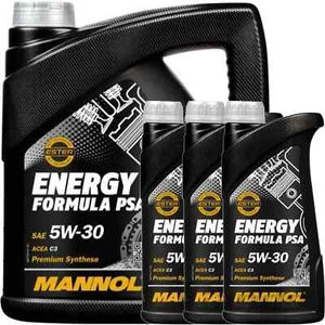 3x1L+1x4L mannol NRG Fórmula PSA 5W30 Aceite Apto para PSA B71 2290 Acea C2 - Imagen 1 de 5