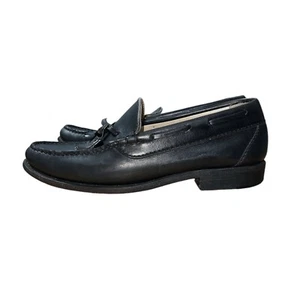 Allen Edmonds Men’s Coventry Loafers Size 8 Black Leather Dress Slip On Shoes - Picture 1 of 10