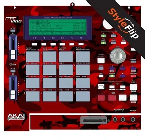Akai MPC 1000 Skin | Camo Red | Protective Decal | StyleFlip Skins - Picture 1 of 1