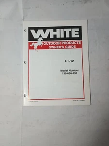 OEM White Outdoor Products (Owner's Manual) L-12 G738 - Picture 1 of 4
