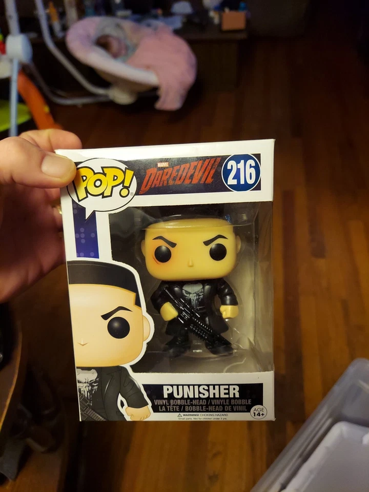 Funko Pop Marvel Daredevil: Punisher Vinyl Bobble Head (11092) - Image 1 of 1