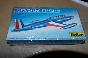 HELLER 1:72 FOUGA MAGISTER CM 170 - Imagen 1 de 2