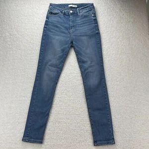 Kan Can Skinny Jeans Womens 27 (27x28.5) Blue Mid Rise Stretch Medium Wash Pants - Picture 1 of 9