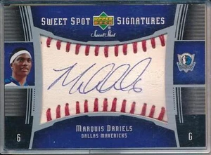 Marquise Daniels 2003-04 Sweet Spot Signatures Shot Autograph Auto - Picture 1 of 1