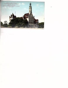 Chicago Illinois Postcard 1907 Jackson Park German Building Refectory mint (bb2 - Picture 1 of 2