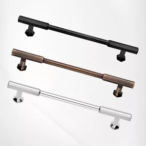 Möbelgriffe Schrankgriffe Schubladengriffe Küchengriffe GRO1643HT 128mm - 160 mm - Bild 1 von 9