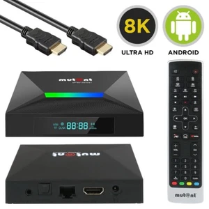 Mutant Inferno ProMax 8K UHD Dual-WiFi MicroSD USB 3.0 Android 9.0 IP Receiver - Picture 1 of 7
