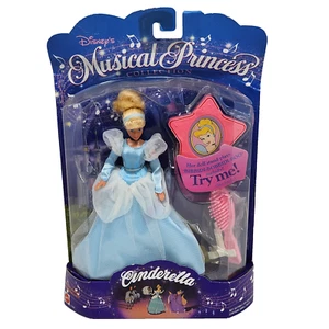 VINTAGE 1994 DISNEY MUSICAL PRINCESS COLLECTION CINDERELLA DOLL NEW SEALED - Picture 1 of 9