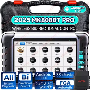 2025 AUTEL MK808BT PRO MK808S dispositivo de diagnóstico de automóvil escáner OBDII coche TODO EL SISTEMA - Imagen 1 de 18