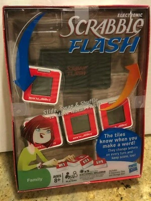 Game - Electronic Scrabble Flash - pre-owned-slightly used, word formation game - Image 1 of 2