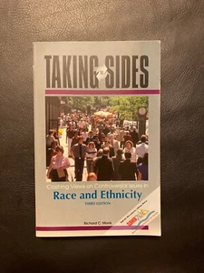 Taking Sides, Clashing Views On Race & Ethnicity 3rd Edition, 2000 Paperback - Picture 1 of 4