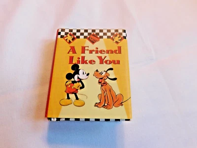 Мини-книга A Friend Like you Walt Disney 2001 DJ в твердом переплете - Изображение 1 из 4