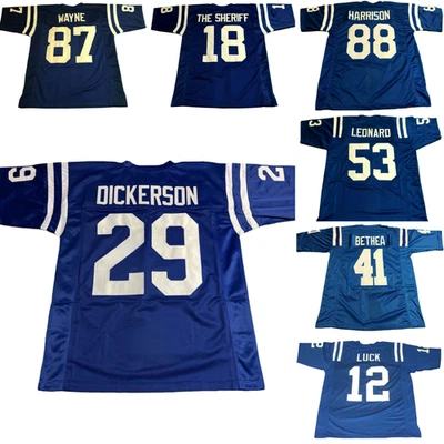 Custom Adult/Youth 2025 blue Limited All Stitched Jersey NWT Sz S-6XL - Image 1 of 4