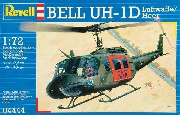Revell Bell Uh-1d SAR Modellino Elicottero da montare