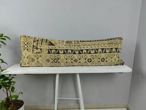 LONG BOLSTER PILLOW TURKISH RUG PILLOW LONG BED PILLOW LONG LUMBAR PILLOW DECOR - Picture 1 of 10