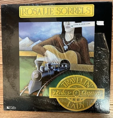 Rosalie Sorrels – Travelin Lady Rides Again 1978 NM Vinyl LP in shrink - Image 1 of 4
