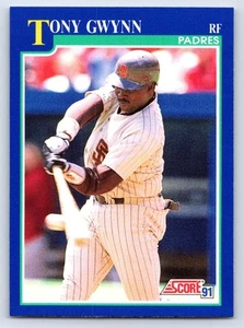 Tony Gwynn 1991 Score #500 San Diego Padres Baseball Card - Picture 1 of 2