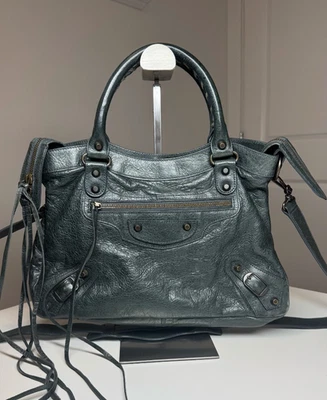 Bolso Ciudad Balenciaga First 2Way - Gris Excelente Estado Foto 1 de 4