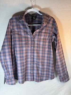 Camisa térmica REI Cooperativa Sahara con botones bolsillo lateral a cuadros MUJER GRANDE 1C Foto 1 de 4