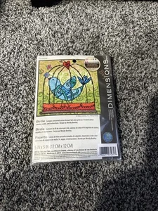 Dimensions Mini Needlepoint Kit 5"X5"-Birdie Stitched In Thread, 71-07235 - Picture 1 of 2