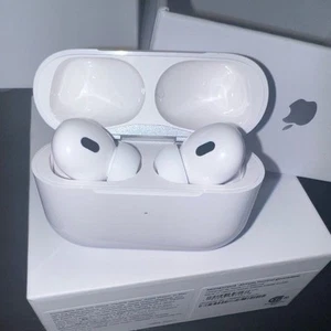 Apple AirPods Pro 2ème génération avec étui de charge sans fil MagSafe (USB-C)... - Photo 1 sur 3