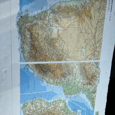 2002: Map Of Southern Africa CWA #88/89 Old Vintage  Atlas Print  - Image 1 of 4