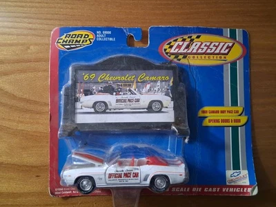 Road Champs Classic Collection 69 Chevrolet Camero 53ª edición anual Indy 500 coche de ritmo Foto 1 de 4
