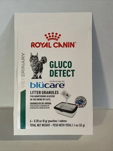 Royal Canin Gluco Detect Litter Granules With Blu Care Technology 4-0.28oz Pouch - Picture 1 of 3