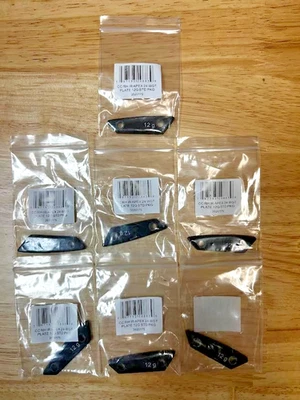 (7) Placas de hierro 2024/2025 RH APEX peso 12 gramos (tornillos no incluidos) - Nuevas Foto 1 de 3