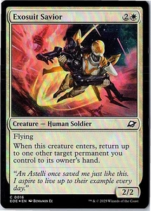 Exosuit Savior C Edge of Eternities 16 Near Mint FOIL - Picture 1 of 1