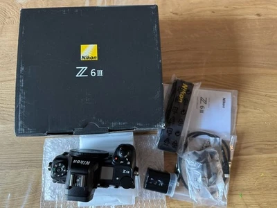 Nikon Z6 iii 24.5 MP Mirrorless Camera - Black (Body Only) - Image 1 of 4