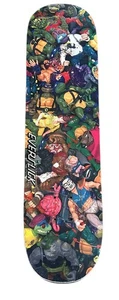 Santa Cruz x TMNT Skateboard Deck Teenage Mutant Ninja Turtles Theme everslick - Bild 1 von 10