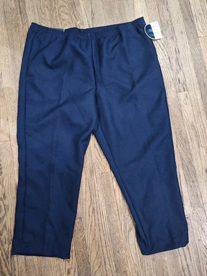 Karen Scott Women's Plus Size Comfort Waist Classic Pant Blue Size 2X New  - Image 1 of 4