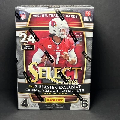 2021 Panini Select Football Blaster Box Factory Sealed IN HAND Ships ASAP! - Image 1 of 4