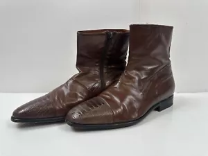 Stemar Krokodil Lederstiefel 8 - Bild 1 von 14