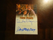 2019 Twin Peaks Archives Richard Beymer and David Patrick Kelly Dual Autograph