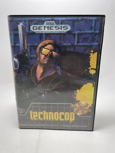 Techno Cop Technocop RARE Sega Genesis1988 CIB Tested Rare Works Authentic - Picture 1 of 3