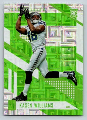 2017 Panini Unparalleled Lime Green #176 Kasen Williams (ref 202114) - Image 1 of 2