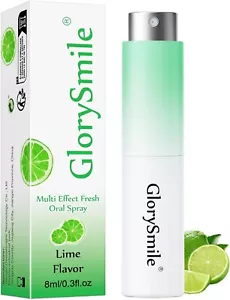 Oral Breath Spray, Mouth Spray Breath Fresheners, Remove Bad Breath, Lime Flavor - Picture 1 of 3