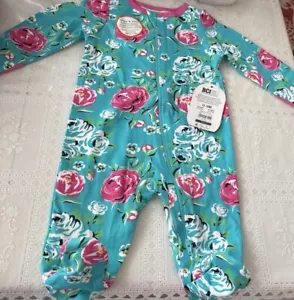 Baby Sleeper 0-3 Months Inverted Zipper For Easy Diaper Changes - Picture 1 of 3