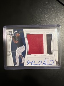 GABRIEL ARIAS 2022 PANINI NATIONAL TREASURES RPA RC AUTO PATCH /49 SP Cleveland