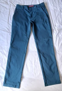 Rapha Men’s City Technical Double Weave Cycling Trousers Slim Fit Teal 30W 30L - Picture 1 of 12